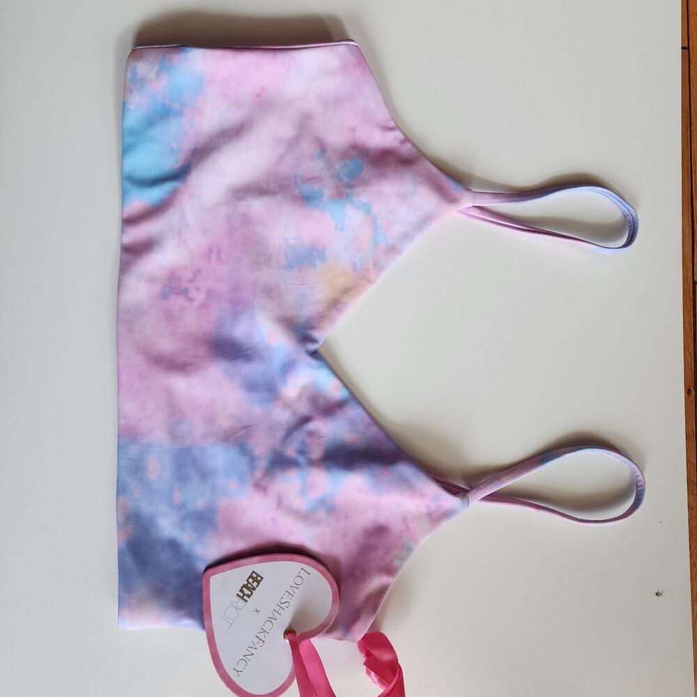 LoveShackFancy X Beach Riot Georgia Top Size Small New - Picture 10 of 11